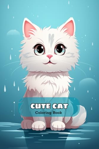 Cat Coloring Book Funny: Cute and Adorable Cartoon Cats and Kittens von Independently published